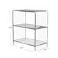 Crystal Clear Acrylic Bookcase By Homeroots | Bookcases | Modishstore - 5