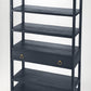 Lark Navy Blue Bookshelf By Homeroots | Bookcases | Modishstore