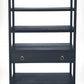 Lark Navy Blue Bookshelf By Homeroots | Bookcases | Modishstore - 5