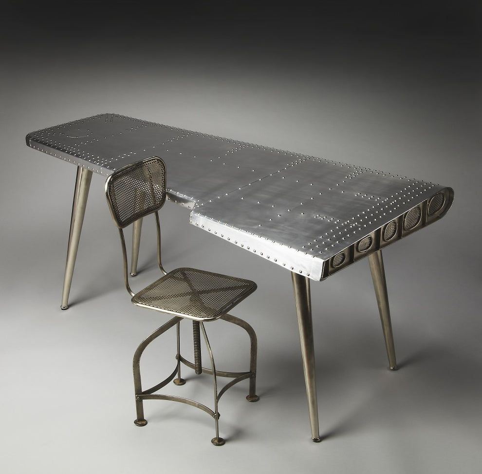 Industrial Cool Swivel Chair By Homeroots | Accent Chairs | Modishstore - 4