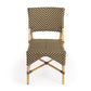 Indoor Outdoor Zig Zag Rattan Dining Chair By Homeroots | Dining Chairs | Modishstore - 2