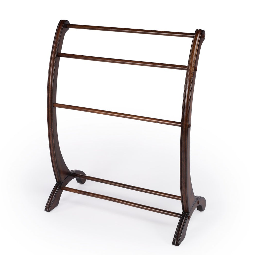Deep Cherry Blanket Stand By Homeroots | Coat Racks | Modishstore - 6