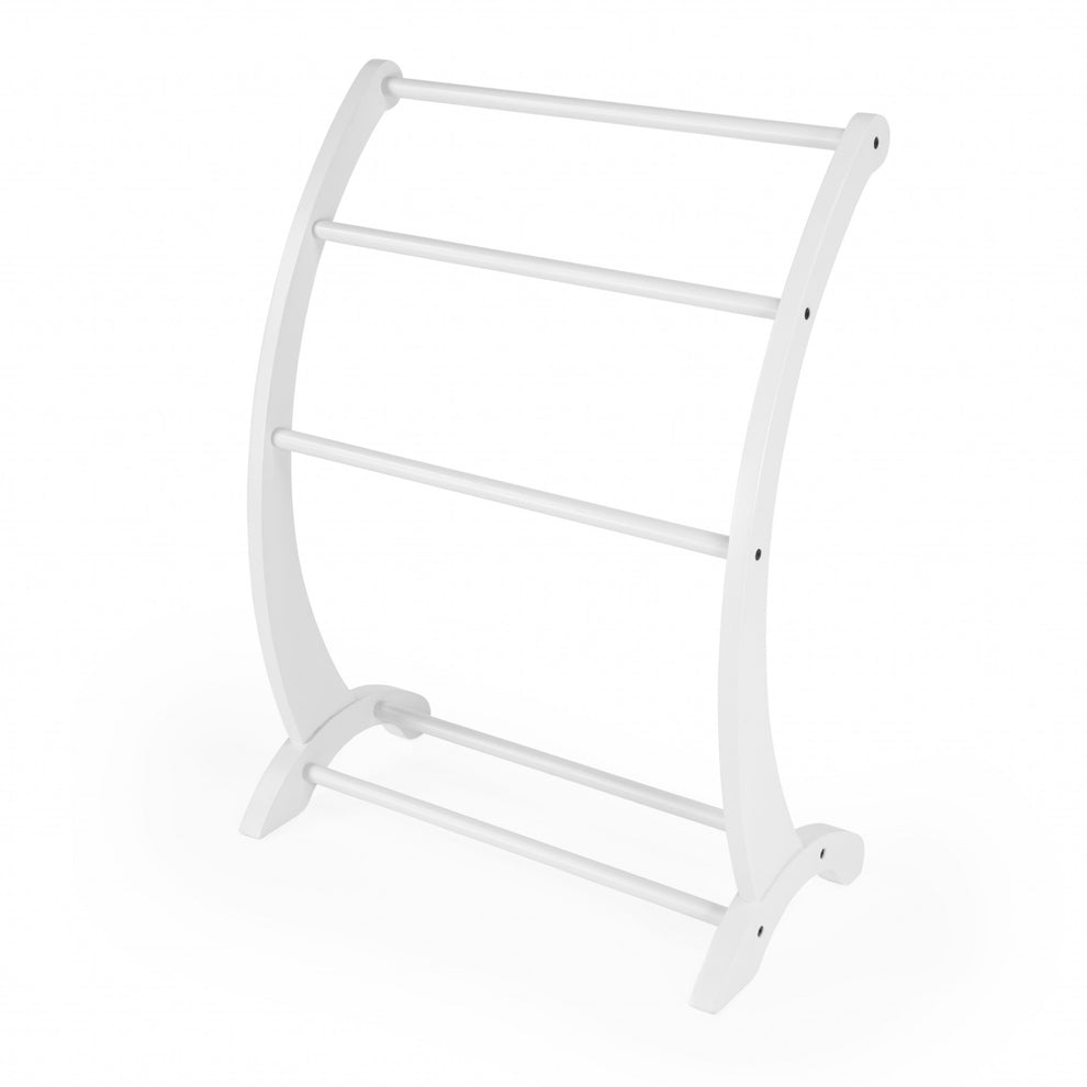 Deep Cherry Blanket Stand By Homeroots | Coat Racks | Modishstore - 7