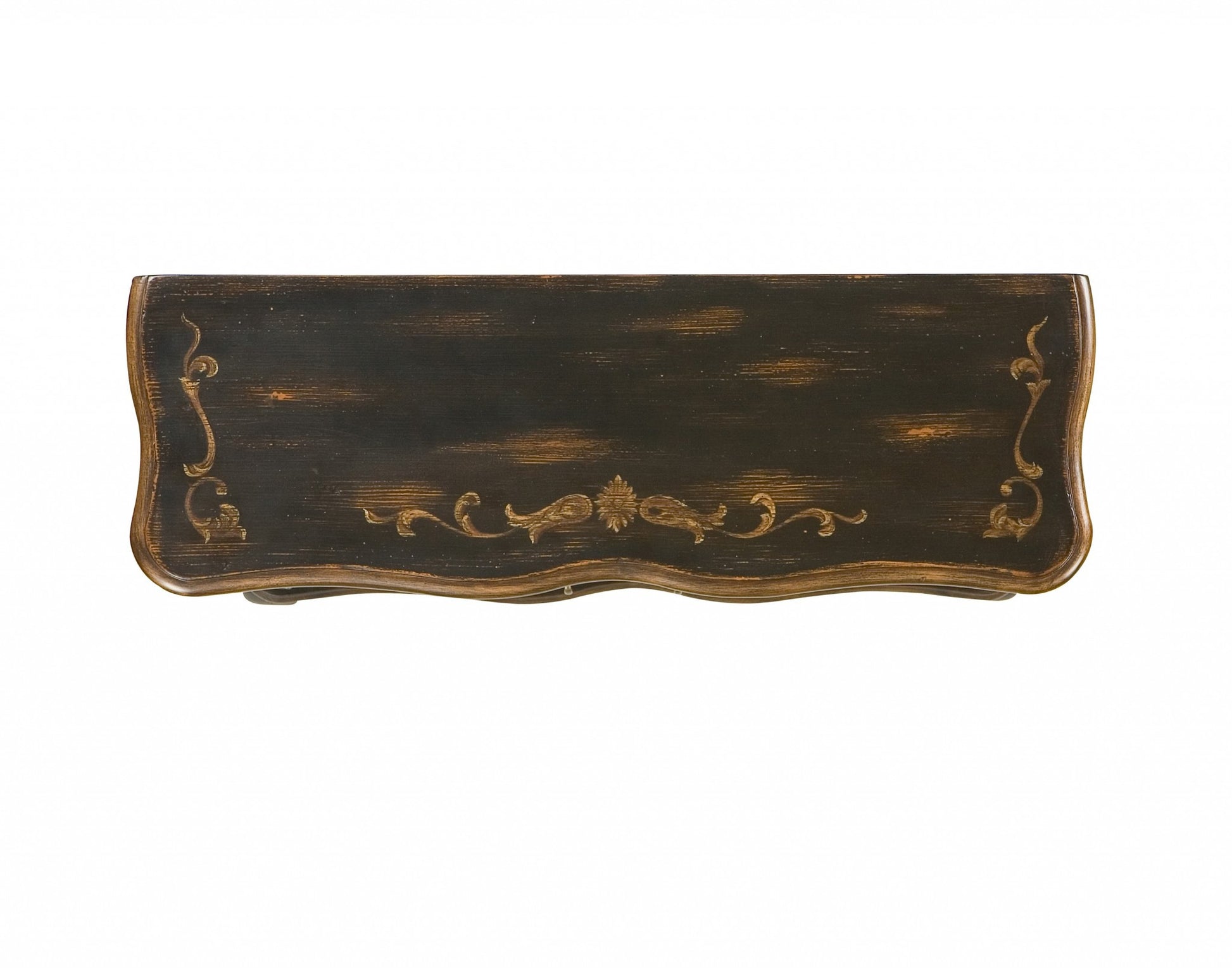 Leyden European Black Painted Console Cabinet By Homeroots | Cabinets | Modishstore - 2