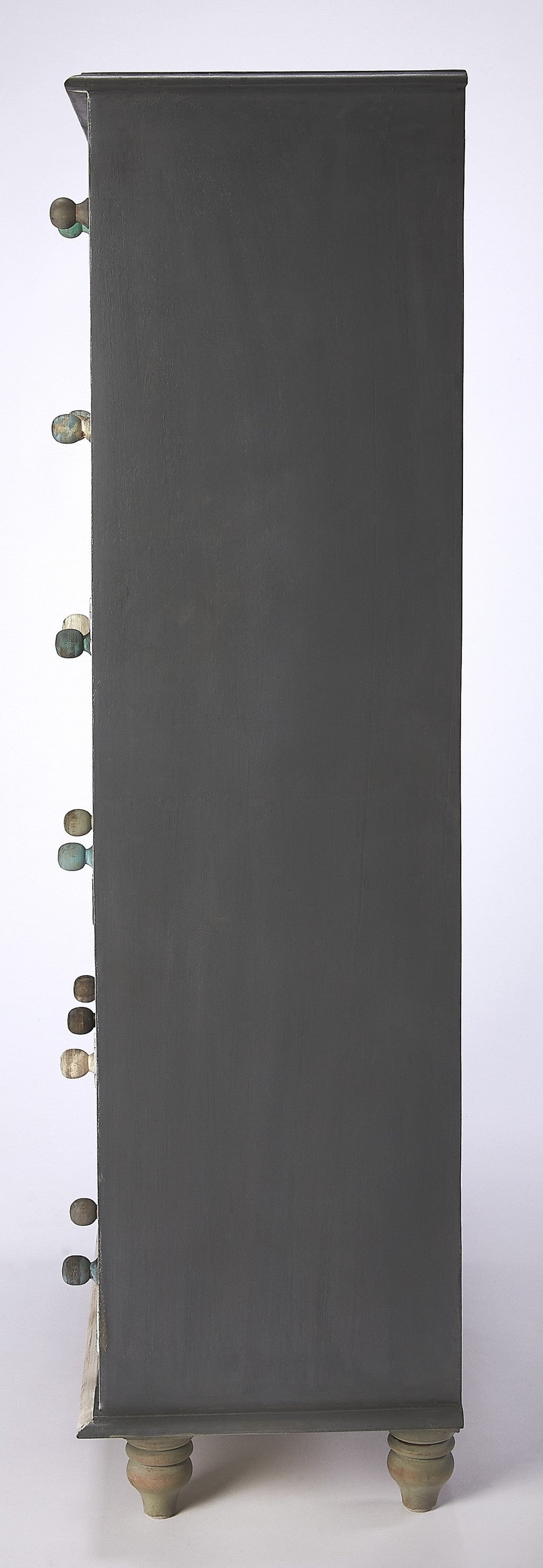 Boise Painted Accent Chest By Homeroots | Cabinets | Modishstore - 5