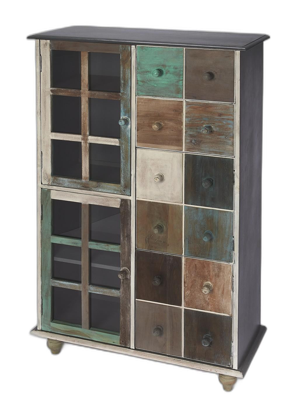 Boise Painted Accent Chest By Homeroots | Cabinets | Modishstore - 6
