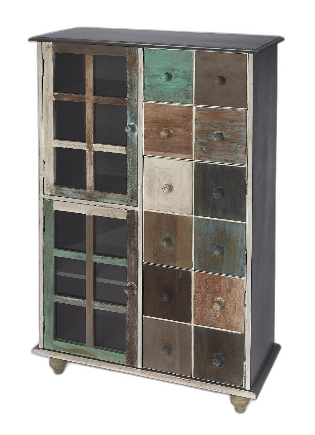 Boise Painted Accent Chest By Homeroots | Cabinets | Modishstore - 7
