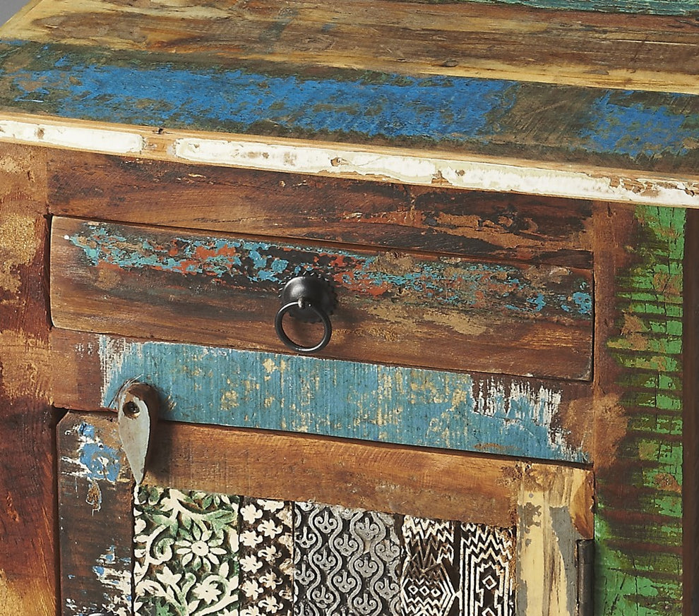 Reverb Rustic Accent Chest By Homeroots | Side Tables | Modishstore - 2