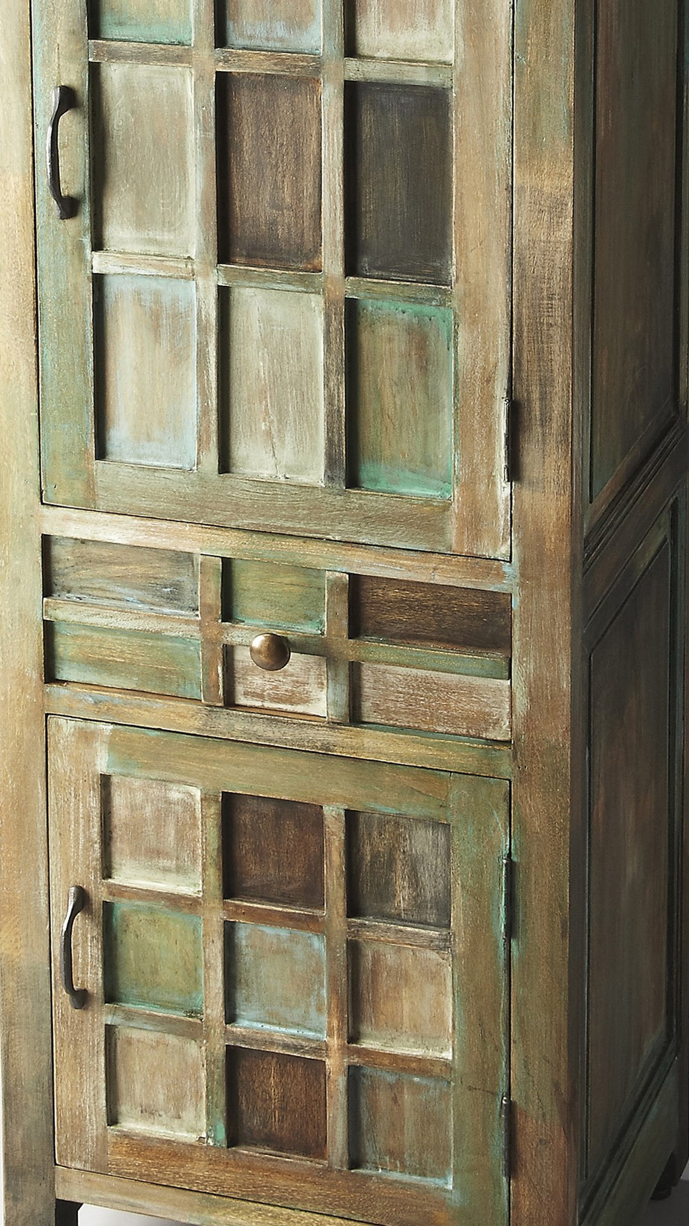 Jodha Painted Accent Cabinet By Homeroots | Cabinets | Modishstore - 4