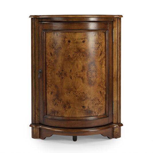 Durham Plantation Cherry Corner Cabinet By Homeroots - 389716 | Drawers | Modishstore