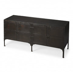 Owen Industrial Chic Console Cabinet By Homeroots