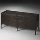 Owen Industrial Chic Console Cabinet By Homeroots | Cabinets | Modishstore - 4