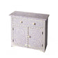 Vivienne Lavender Bone Inlay Console Chest By Homeroots | Cabinets | Modishstore
