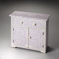 Vivienne Lavender Bone Inlay Console Chest By Homeroots | Cabinets | Modishstore