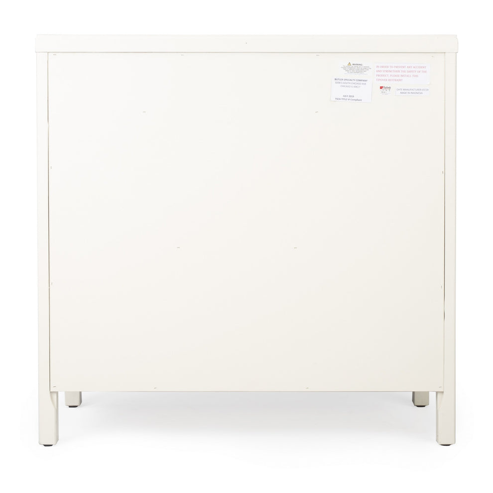 Imperial White Console Cabinet By Homeroots | Cabinets | Modishstore - 6