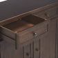 Imperial Coffee Console Cabinet By Homeroots | Cabinets | Modishstore - 2