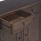 Imperial Coffee Console Cabinet By Homeroots | Cabinets | Modishstore - 3