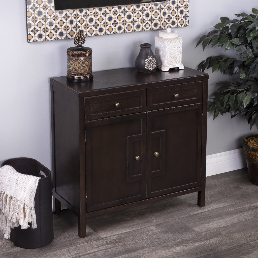 Imperial Coffee Console Cabinet By Homeroots | Cabinets | Modishstore
