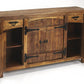 Giddings Rustic Sideboard By Homeroots | Cabinets | Modishstore - 3