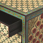 Perna Hand Painted Chest By Homeroots | Cabinets | Modishstore - 5