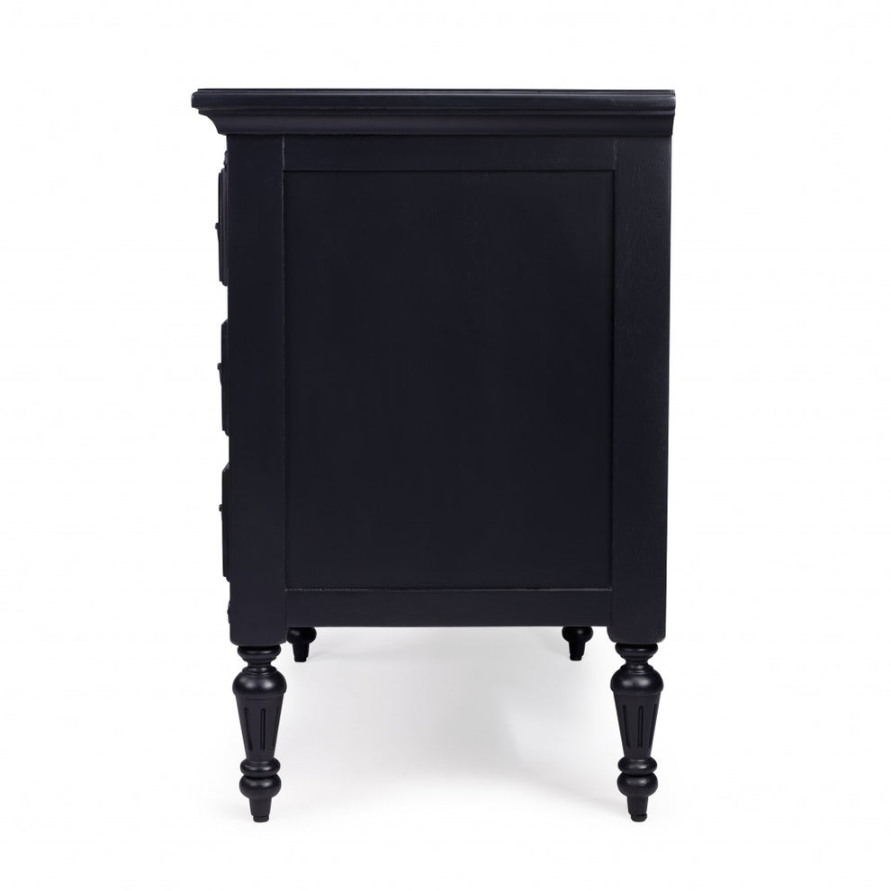 Easterbrook White 4 Drawer Chest By Homeroots | Drawers | Modishstore - 9