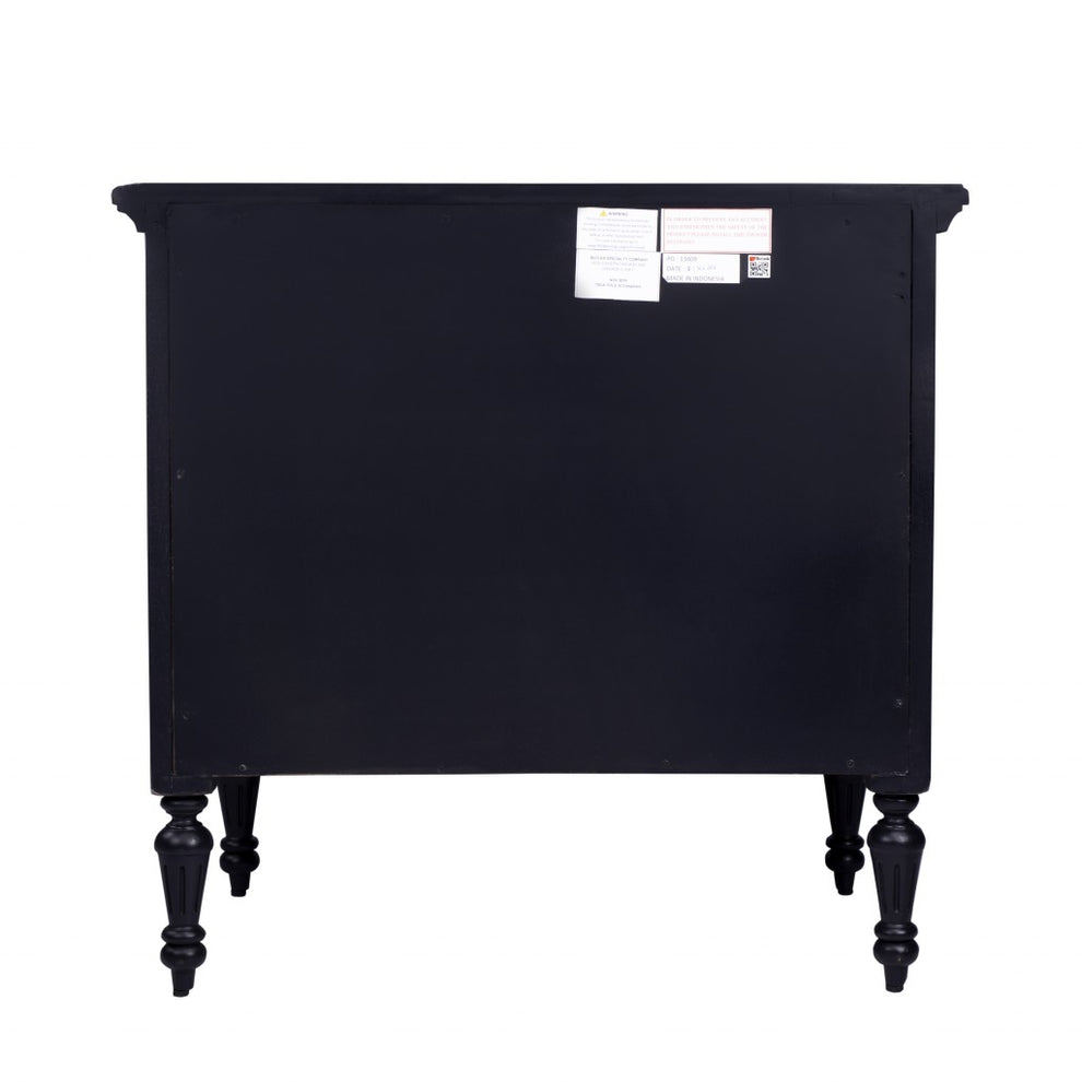 Easterbrook White 4 Drawer Chest By Homeroots | Drawers | Modishstore - 10