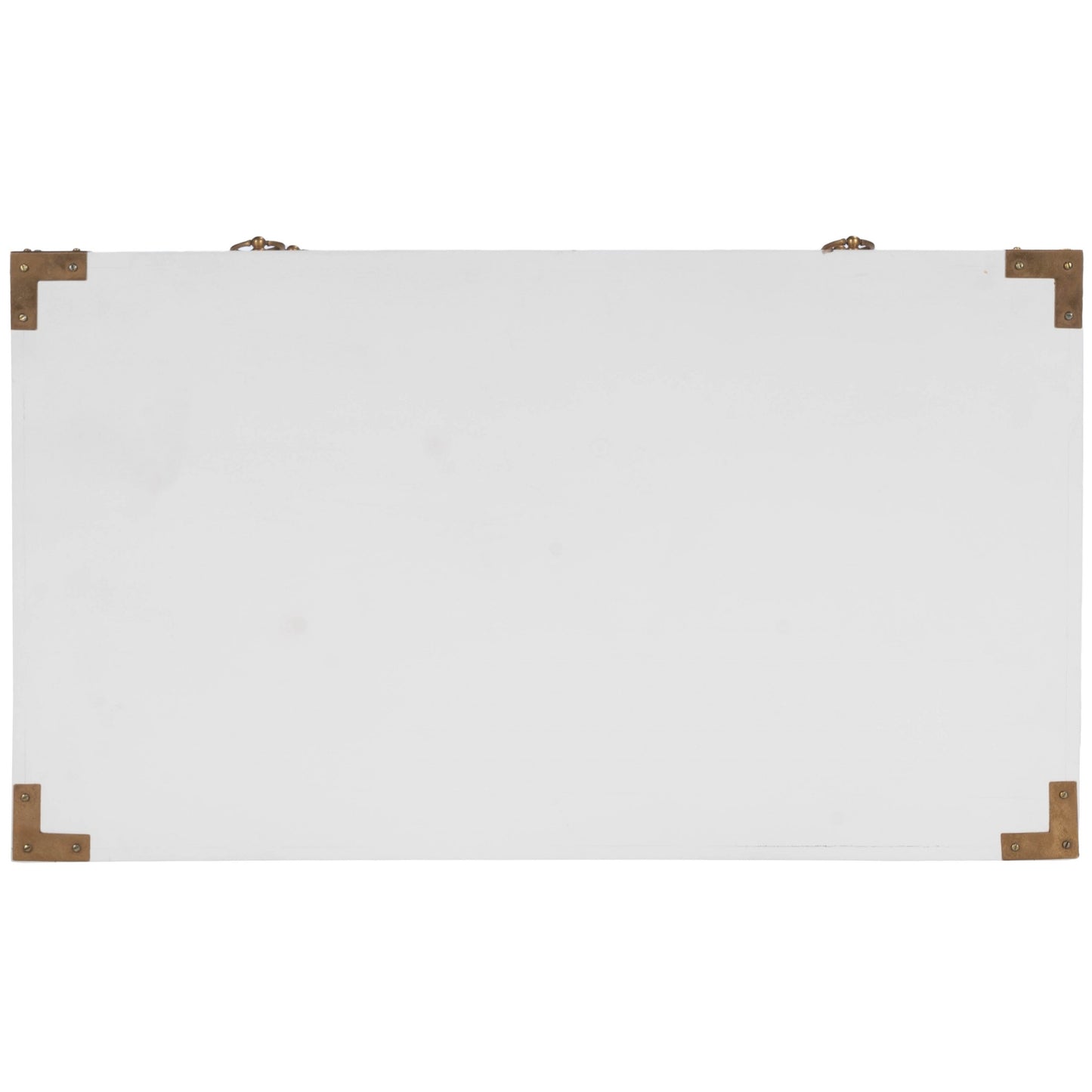 Forster Glossy White Campaign Chest By Homeroots | Drawers | Modishstore - 8