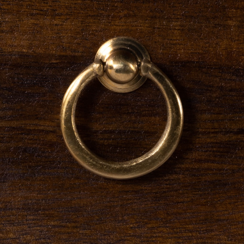 Forster Glossy White Campaign Chest By Homeroots | Drawers | Modishstore - 24