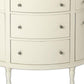 White Demilune Console Chest By Homeroots | Drawers | Modishstore - 6