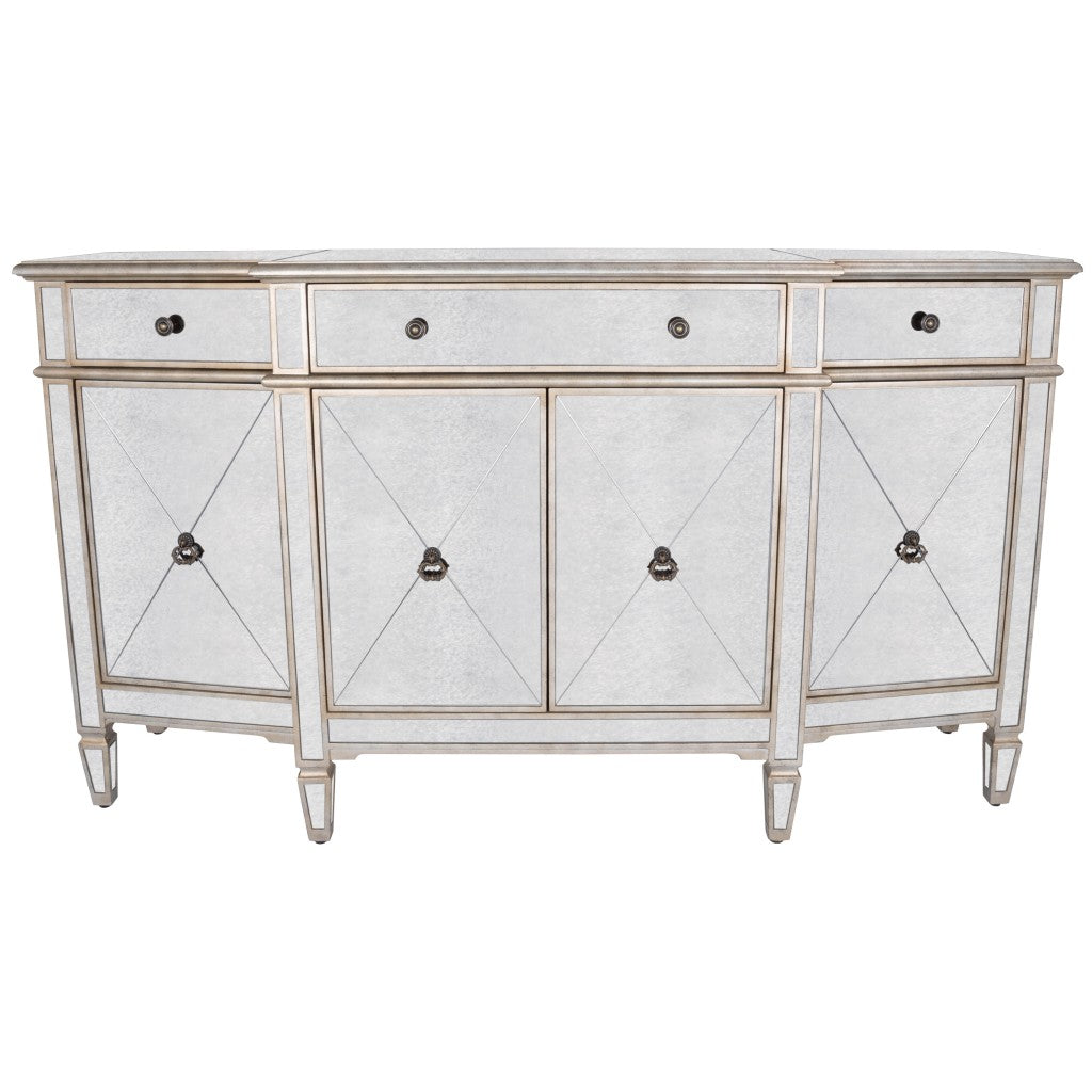 Celeste Mirrored Buffet By Homeroots | Sideboards | Modishstore