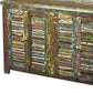 Haveli Reclaimed Wood Sideboard By Homeroots | Cabinets | Modishstore - 5