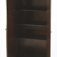 Morjanna Coffee Tall Cabinet By Homeroots | Cabinets | Modishstore - 2