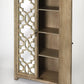 Morjanna Greige Mirrored Armoire By Homeroots | Cabinets | Modishstore