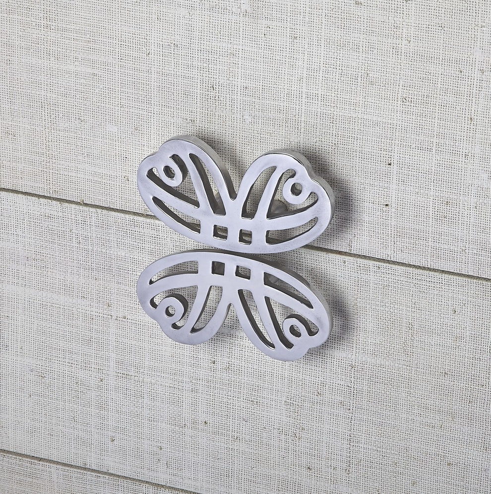 Felicia White Raffia Accent Chest By Homeroots | Drawers | Modishstore - 4
