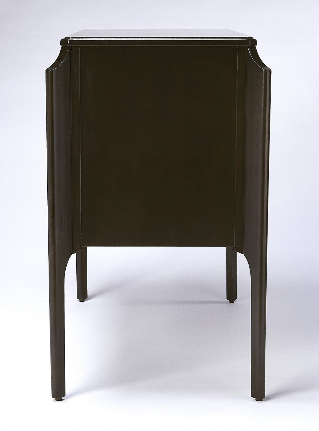 Wilshire Chocolate 3 Drawer Chest By Homeroots | Cabinets | Modishstore - 5