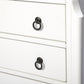 Wilshire Glossy White Accent Chest By Homeroots | Cabinets | Modishstore - 4