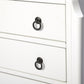 Wilshire Glossy White Accent Chest By Homeroots | Cabinets | Modishstore - 5