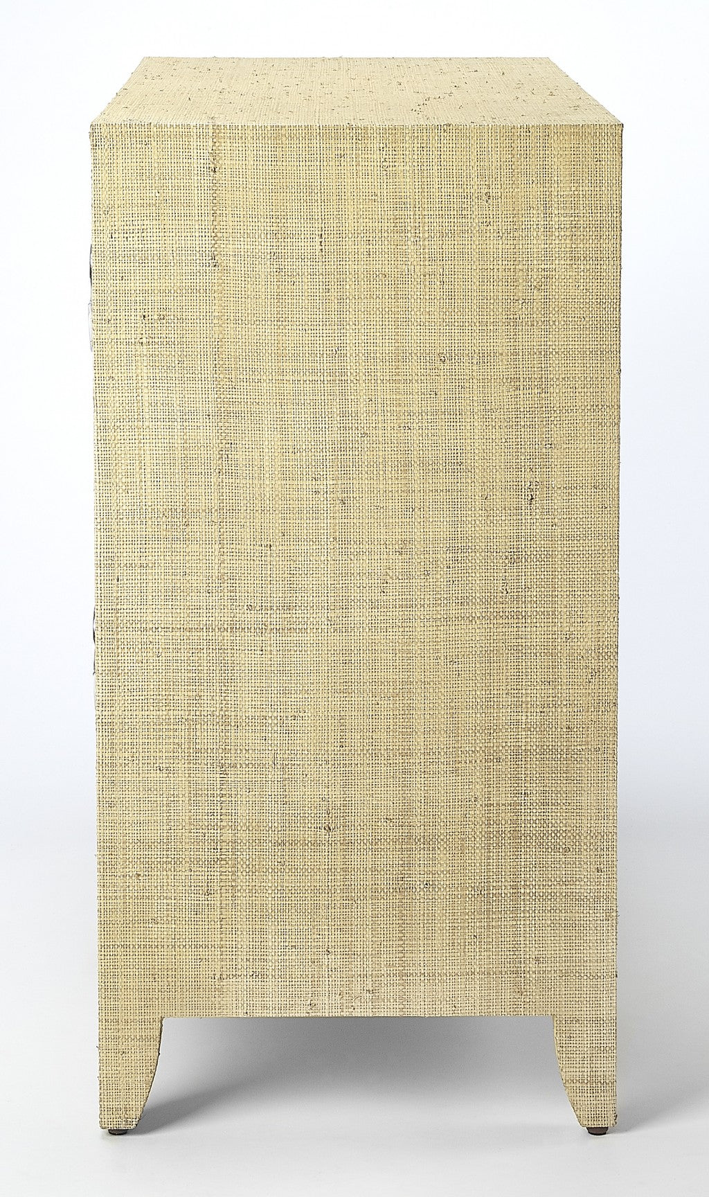 Amelle Cream Raffia 4 Drawer Accent Chest By Homeroots | Drawers | Modishstore - 3