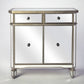 Marissa Mirrored Chest By Homeroots | Cabinets | Modishstore