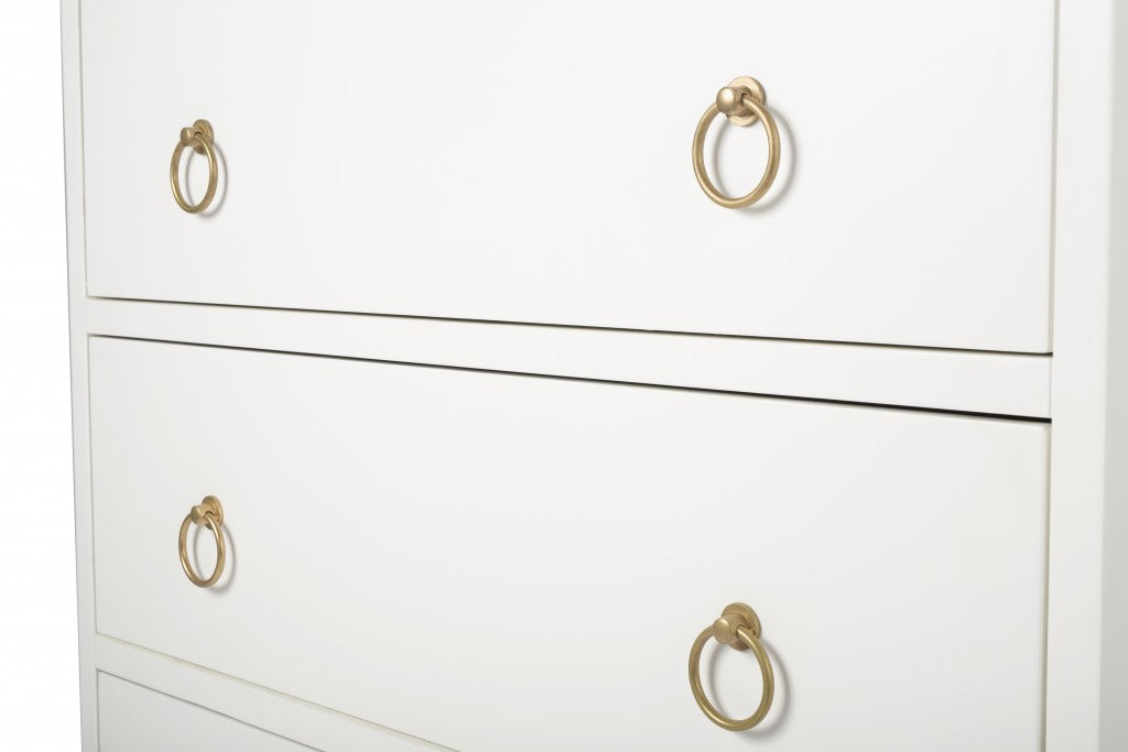 Lark Navy Blue 3 Drawer Chest By Homeroots | Drawers | Modishstore - 10