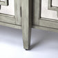 Giovanna Olive Gray Mirrored Sideboard By Homeroots | Cabinets | Modishstore - 5