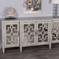 Giovanna Olive Gray Mirrored Sideboard By Homeroots | Cabinets | Modishstore