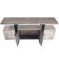 Raitis Gray Wood & Metal Sideboard By Homeroots | Cabinets | Modishstore - 7