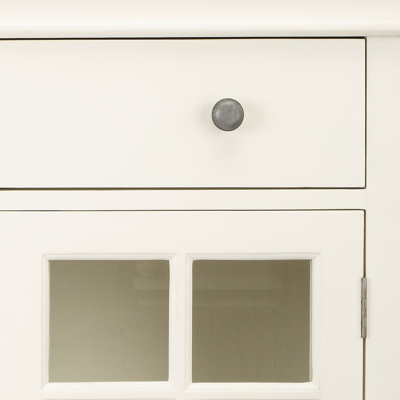 Stylish White Chest By Homeroots | Cabinets | Modishstore - 5