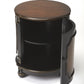 Cafe Noir Drum Table By Homeroots | Coffee Tables | Modishstore - 2