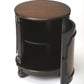 Cafe Noir Drum Table By Homeroots | Coffee Tables | Modishstore - 3