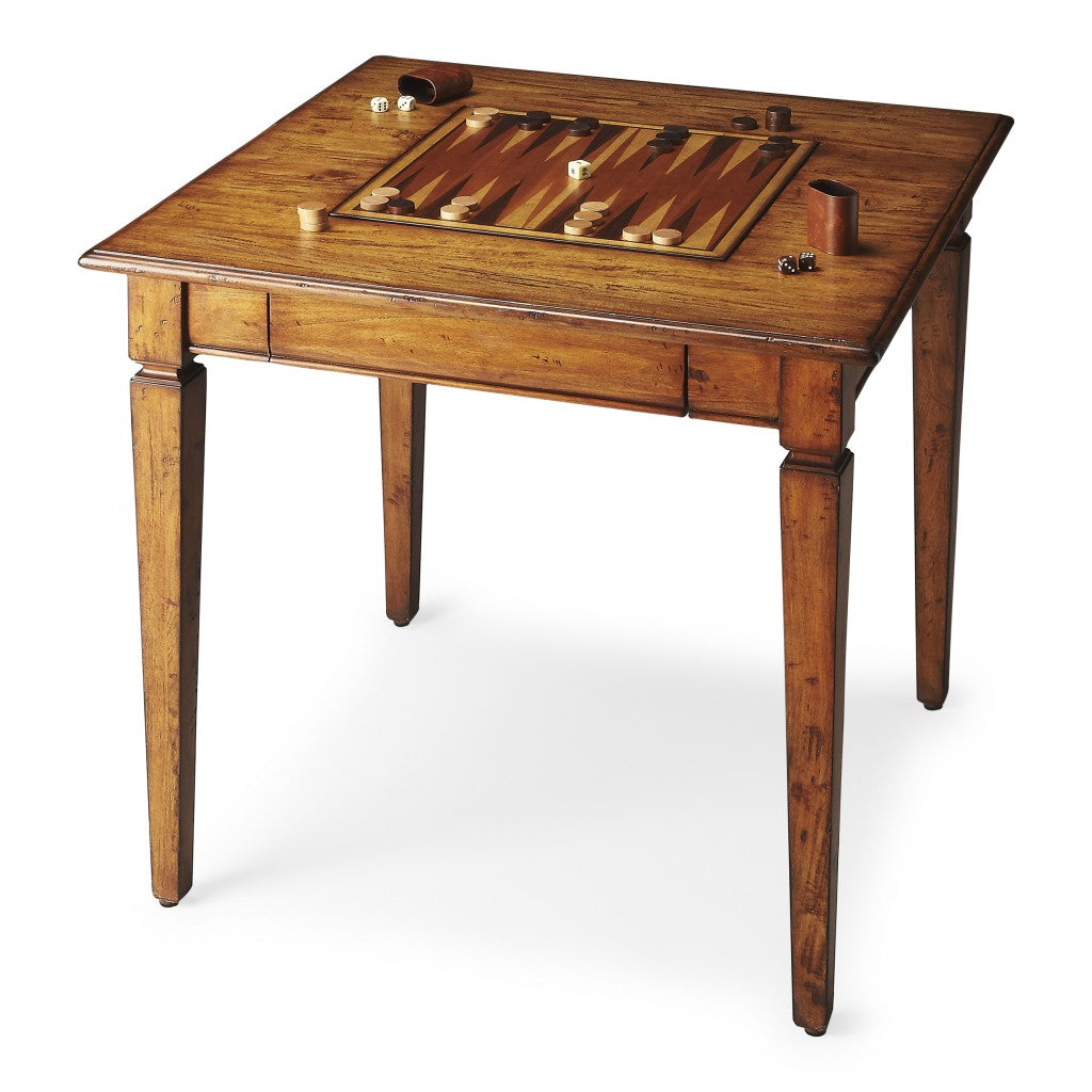 Rustic Game Table By Homeroots | Coffee Tables | Modishstore