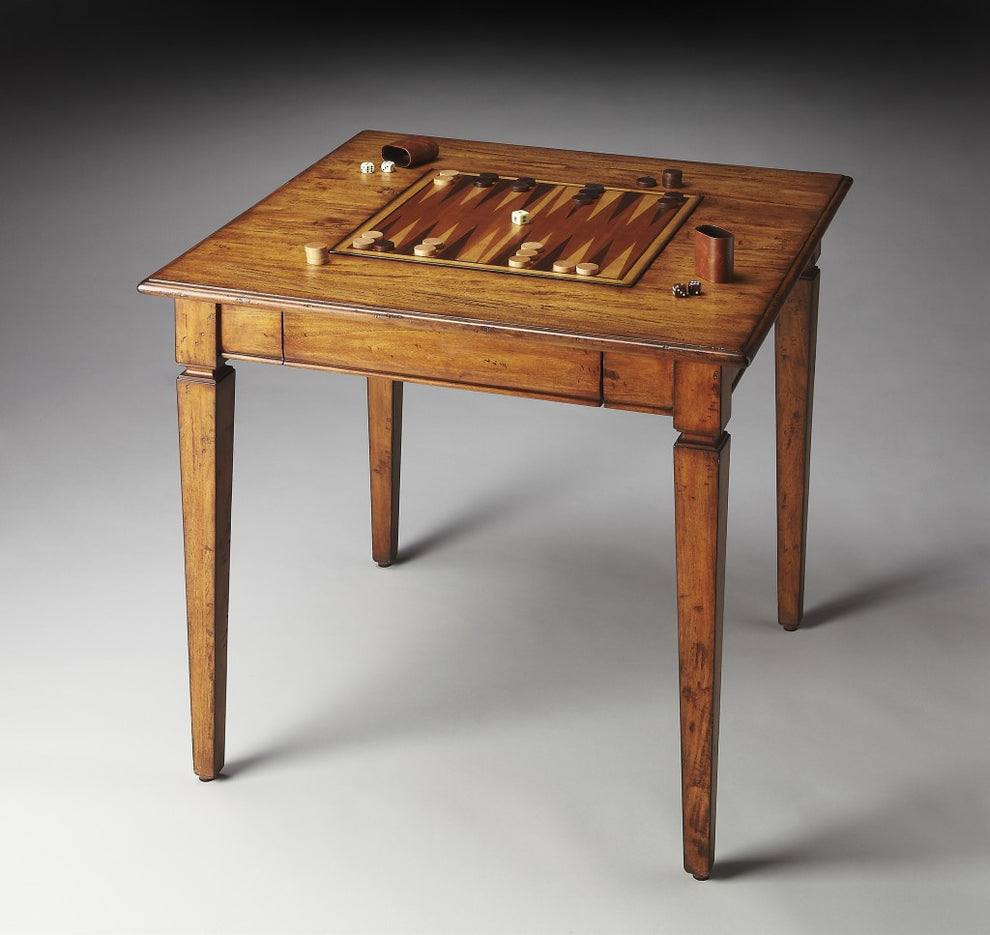 Rustic Game Table By Homeroots | Coffee Tables | Modishstore - 6