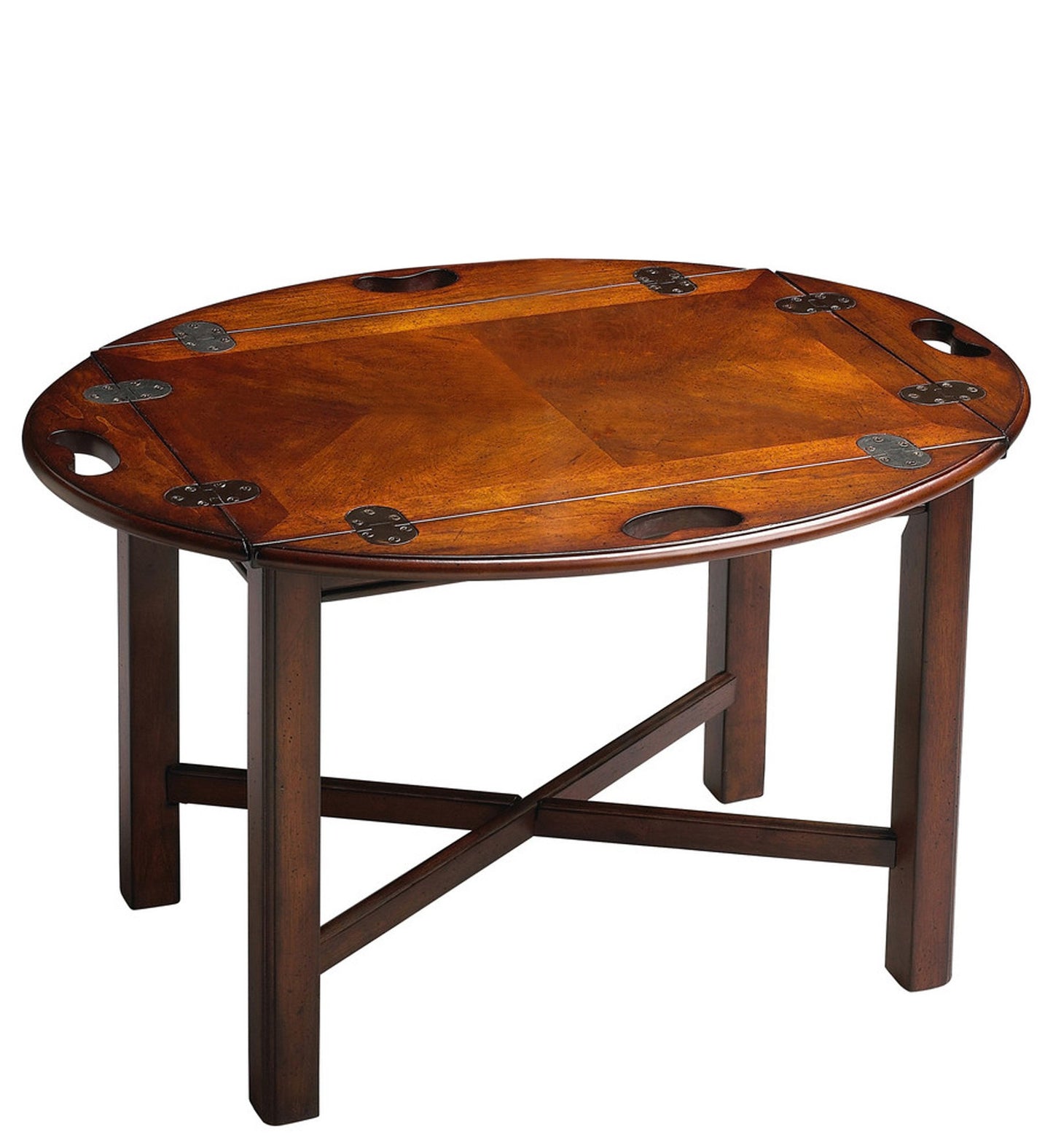Traditional Cherry Table By Homeroots | Coffee Tables | Modishstore - 2