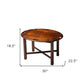Traditional Cherry Table By Homeroots | Coffee Tables | Modishstore - 8